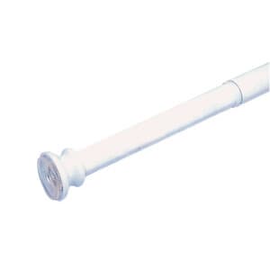 Telaio Tenda Doccia Estensibile 140/260 cm Bianco