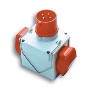 Fme 73.111 Adattatore Cee 16A 2 Prese 380V IP44