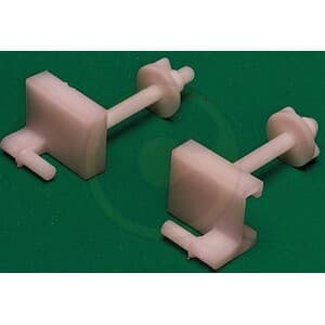 Fissaggio Universale in Plastica P/Copriwater