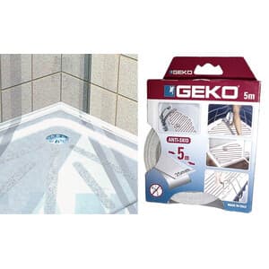 Antisdrucciolo Geko Bagno/Piscina 25MMX5M Trasp