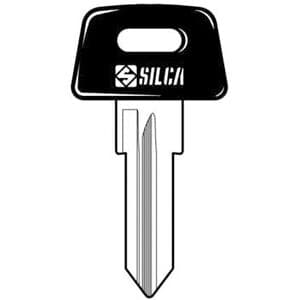 Silca ZD17RAP Chiave Auto Testa Plastica Acciaio