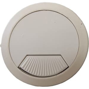 Bocchetta Passacavi D 60 mm Plastica Grigio