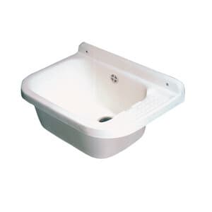 Lavatoio Resina a Parete 50X35 cm C/Sifone