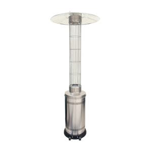 Stufa Aerea Patio Cilindrica Teporus 10,5KW Inox
