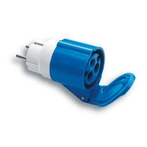 Fme 73.001 Adattatore Cee 16A Schuko- 2P+T 220V IP44