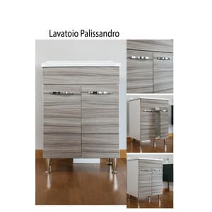 Lavatoio Antonella 60X50CM C/Sifone Palissandro