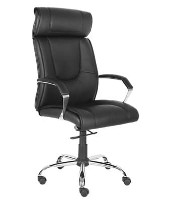 C Poltrona Direzionale Nero Zenith