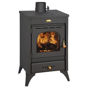 Stufa Legna 12 KW Kir Nero Opaco