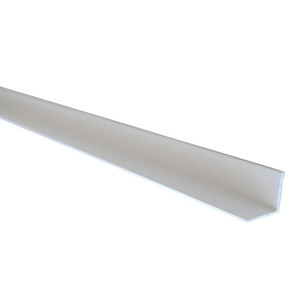 Paraspigolo 22X22 mm PVC 200 cm Bianco
