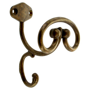 Appendiabiti Anticato 43007 75X106 mm Ottone