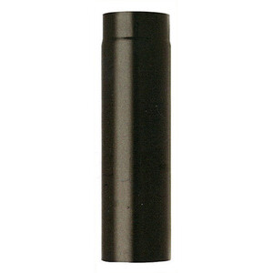 Tubo Plus Porcellanato H 50 cm D 13 cm Nero Opaco