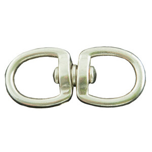 Anello Doppio Girevole Zincato 20 mm D 3/4"