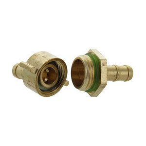 Giuntatubi Ottone 3 PZ 1/2 x 8MM