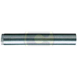 Tubo Flessibile Estensibile Alluminio Nat. D 15 cm