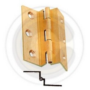 Cerniera Fresata C/Collo Ottone Sat 50X40MM
