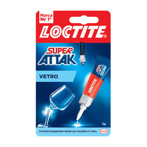 Adesivo Super Attak Vetro 3 G