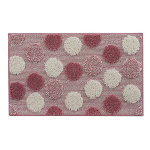 Tappeto Bagno Ios 50X80 cm Prugna