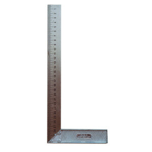 Squadra P/Falegname Asta Acciaio 300 mm