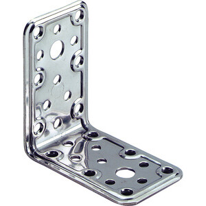 Piastra 771/IN Angolare Inox 50X60X60 mm