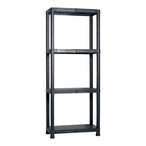 Scaffale Resina 4 Ripiani 60X30XH143 cm