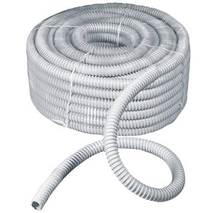Guaina Spiralata Flessibile D 32 mm Grigio