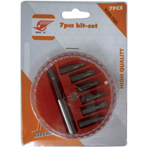 Inserti P/Avvitatore Set 7 PZ
