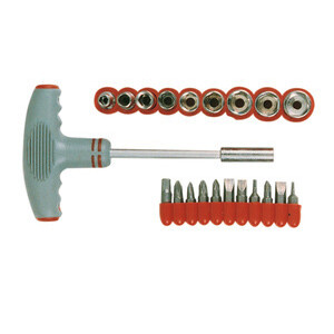 Cacciavite a T C/9 Bussole e 11 Inserti
