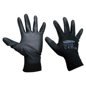 Guanti Nylon Poliuretano Eco-Lite Nero TG 7