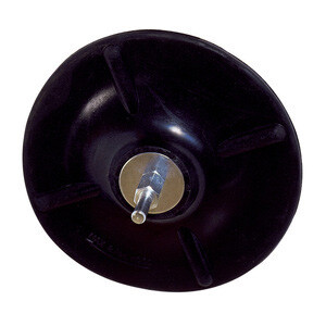 Poggi 338.00 Platorello di Gomma D 125 mm