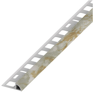 Profilo Jolly PVC 8MM H 250CM Marmor Grigio