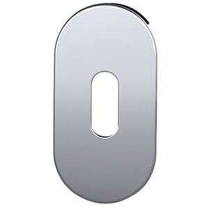 Bocchetta Ovale Bassa 28X6X60 Inox Sat F Patent