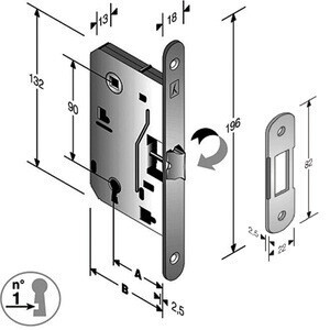 Patent B.bitter 8/90 Scrocco Centr BT E50 Cro C/Gac