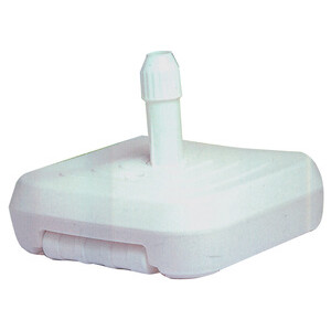 Base P/Ombrellone PVC 60X60 Tubo D30-54 Col Ass