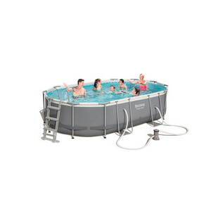 Piscina Steel Pro Max C/Telaio e Pompa 488X305X107 56448