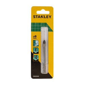 Stanley STA53242 Punta Vetro e Ceramica 8 mm