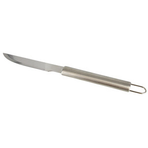 Texas Coltello Inox Satinato P/Barbecue