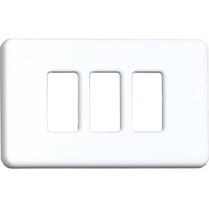 Coprinterruttore Plastica 3P Bianco