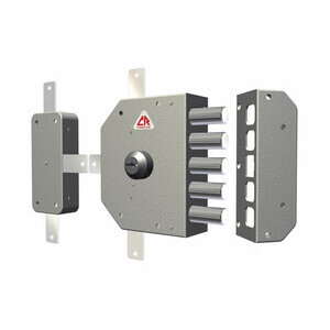 CR 3300 Serratura Appl P/Legno Pompa Quint DX C/Chiave