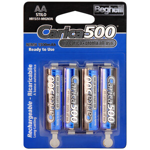 Beghelli Batteria Ricar Stilo 1500MAH BL 4 8851