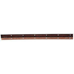Cerniera a Metro 32 x 0,7 mm x 3,5 M Brunito