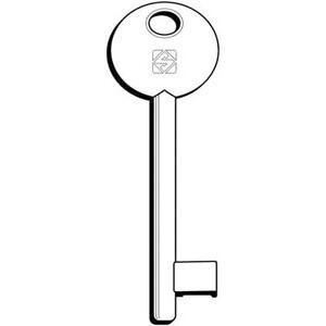 Silca 6P1D Chiave Patent Pari Ottone