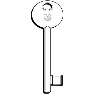 Silca 6P1S Chiave Patent Disp Ottone