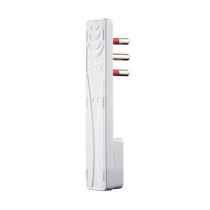 Rosi 98118 Spina 90° Ultrapiatta 16A 2P+T Bianco