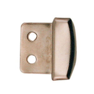 Fermaspecchi Acciaio Nickel C/Feltrino Gomma