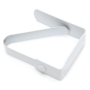 Fermatovaglia Laccato Bianco 40X50 mm