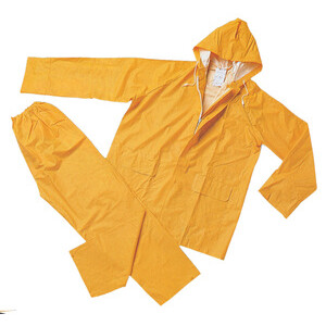 Completo Impermeabile Antistrappo Giallo TG XL