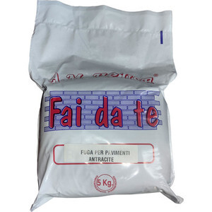 Fuga P/Pavimenti Antracite da 5 kg