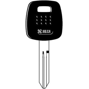 Silca NSN14TE Chiave Transponder Vuota Ottone