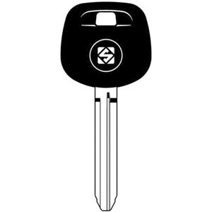 Silca TOY43ATE Chiave Transponder Vuota Ottone