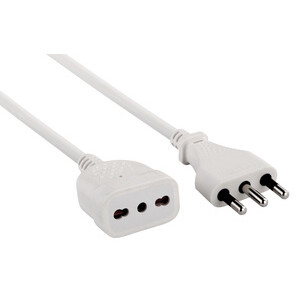 Prolunga Lineare 3 M Sez 3X1 16A Bipasso Bianco